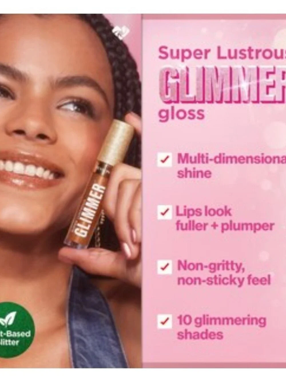 Revlon Super Lustrous Glimmer Liquid Lip Gloss in Lavender Lust